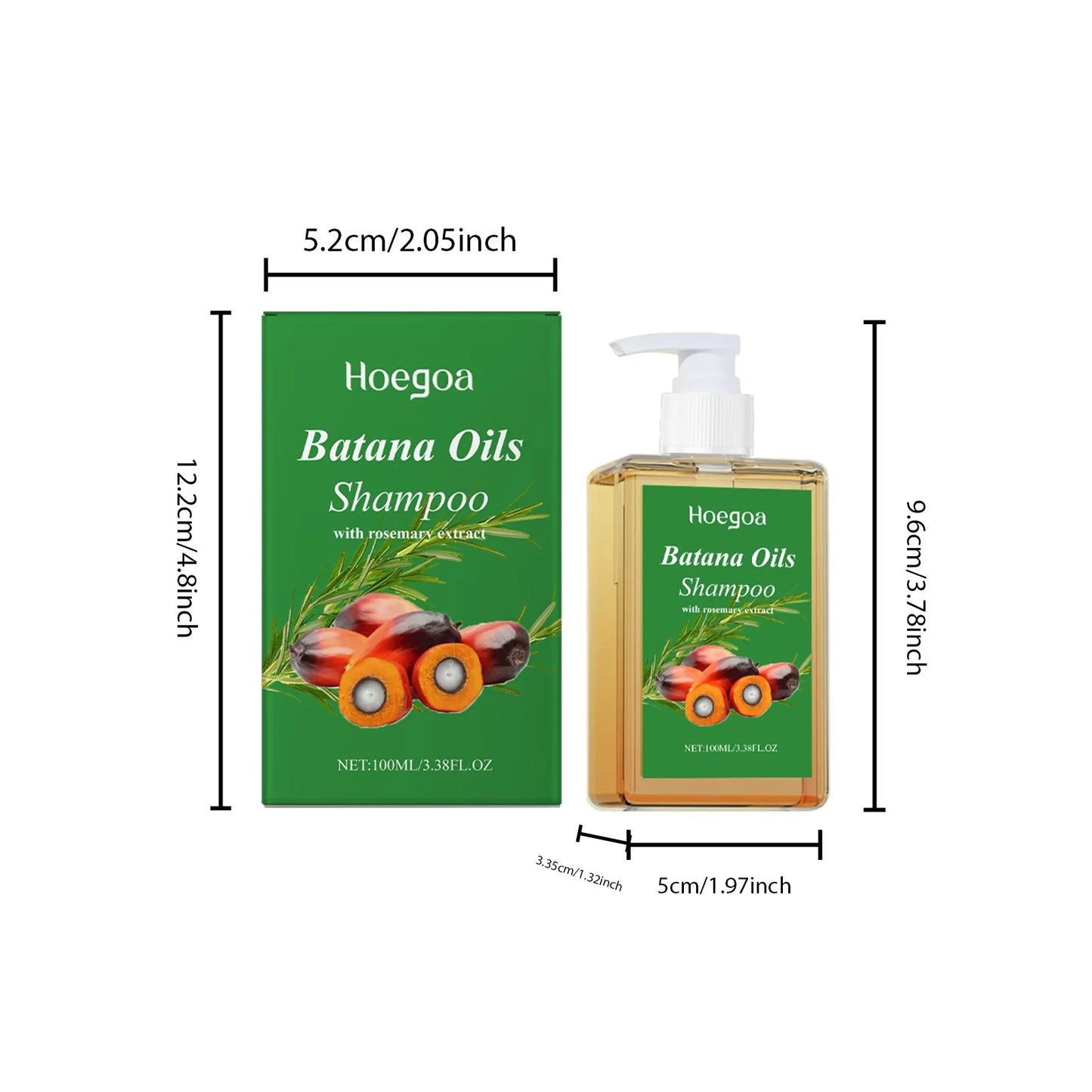 Shampoing à l'huile de Batana bio, apaisant et réparateur intense pour le cuir chevelu. Shampoing nourrissant à l'extrait de romarin pour tous types de cheveux.
