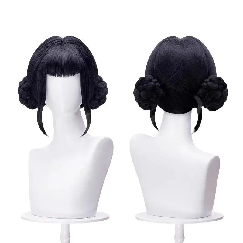 Costume de cosplay K-Pop Rumi Zoey Mira noir et doré, perruque, tenue pour fille, déguisement pour Halloween ou jeu de rôle