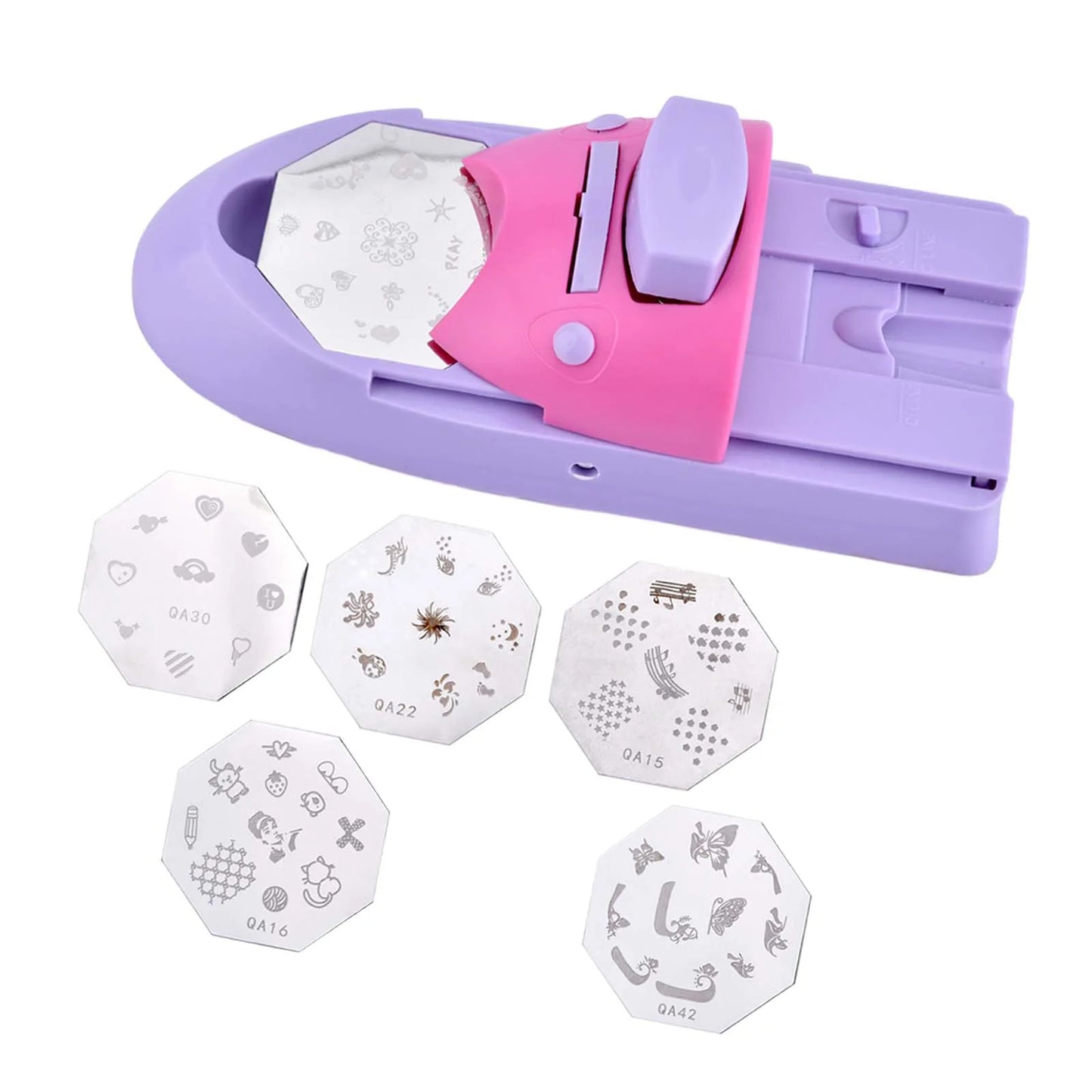 Machine à ongles portable DIY Fashion multifonctionnelle, tampon à ongles, machine à vernis à ongles pour la conception de nail art à domicile