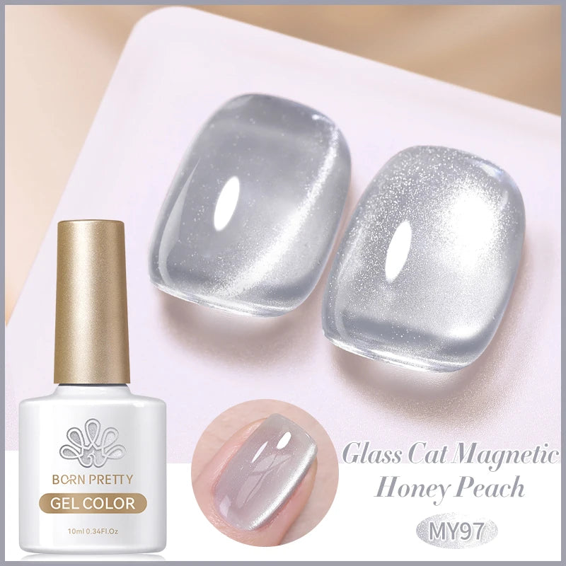 BORN PRETTY 117 Couleurs Vernis à Ongles Gel Magnétique Chat 10ml Vernis Couvrance Totale Semi-Permanent Manucure Super Magnifique