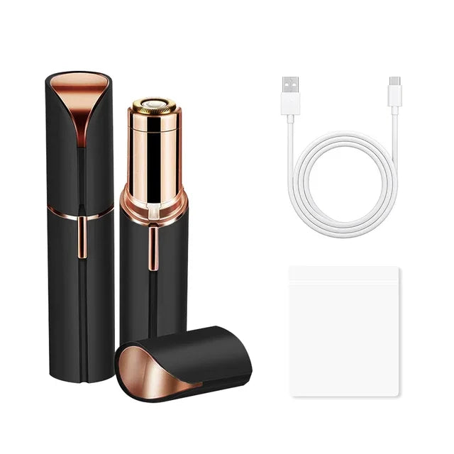 Nouvel épilateur électrique pour le visage, sourcils et lèvres, indolore, zones sensibles du visage (B).