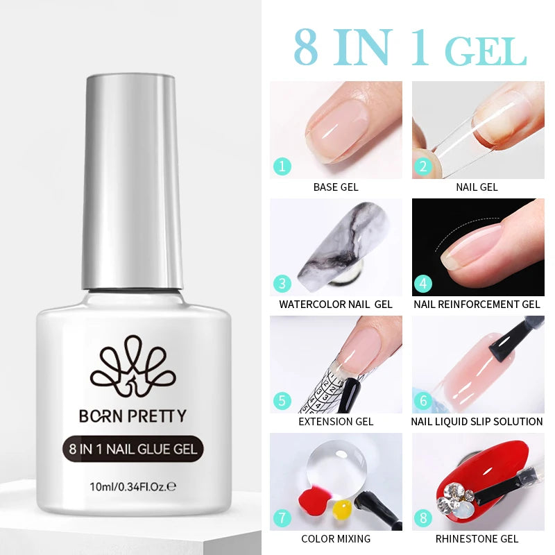 BORN PRETTY 117 Couleurs Vernis à Ongles Gel Magnétique Chat 10ml Vernis Couvrance Totale Semi-Permanent Manucure Super Magnifique
