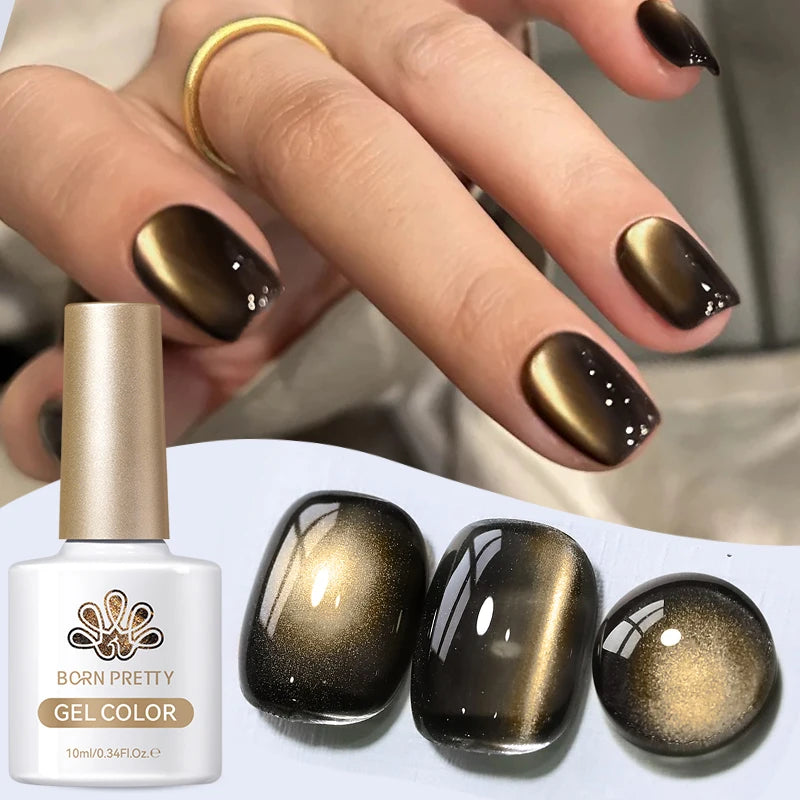BORN PRETTY 117 Couleurs Vernis à Ongles Gel Magnétique Chat 10ml Vernis Couvrance Totale Semi-Permanent Manucure Super Magnifique