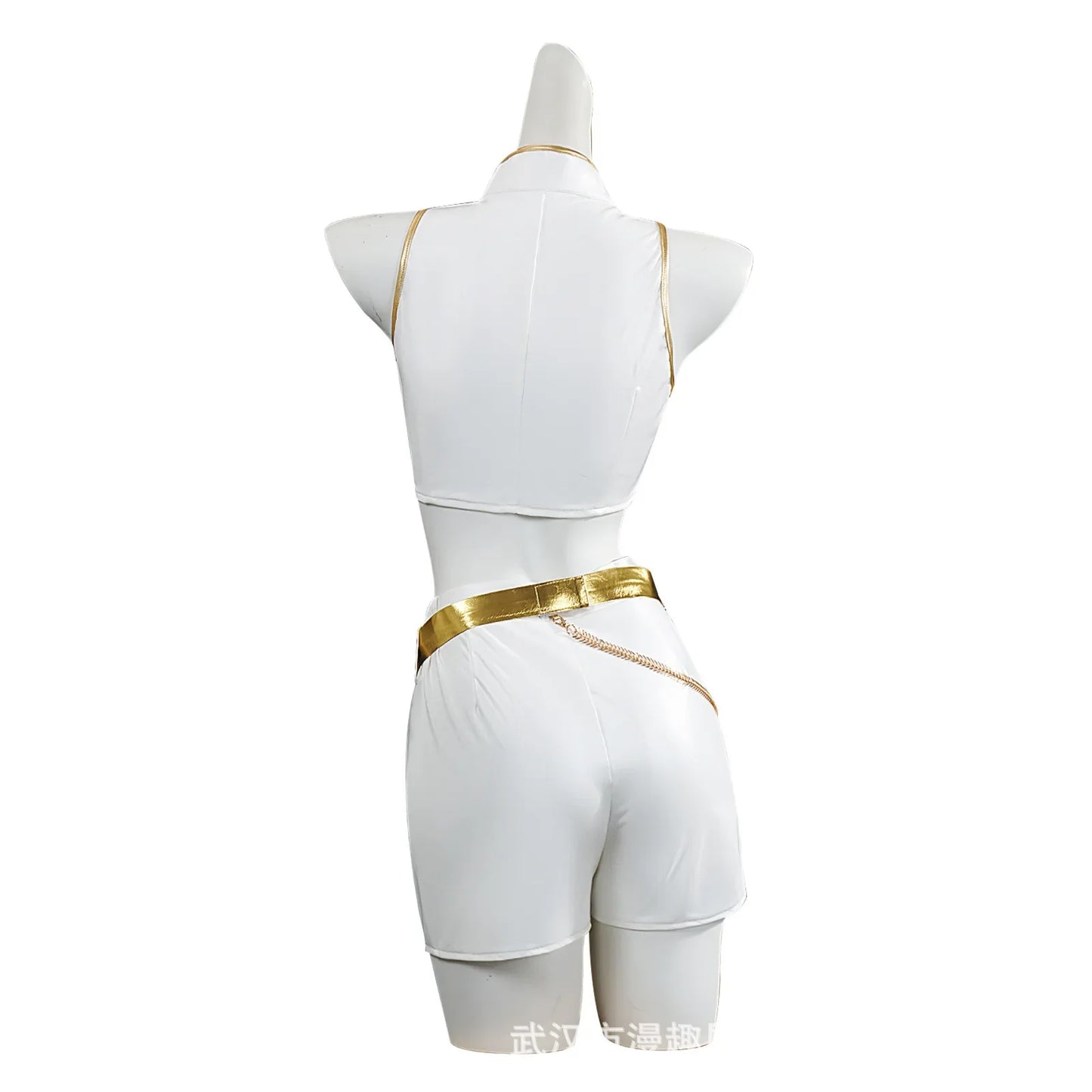 Costume de cosplay pailleté pour enfants K-Pop Demon Hunters Rumi Zoey Mira, uniforme blanc, tenue Huntrix pour filles,