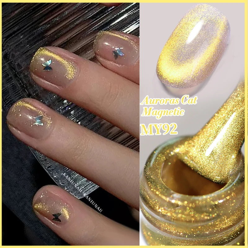 BORN PRETTY 117 Couleurs Vernis à Ongles Gel Magnétique Chat 10ml Vernis Couvrance Totale Semi-Permanent Manucure Super Magnifique