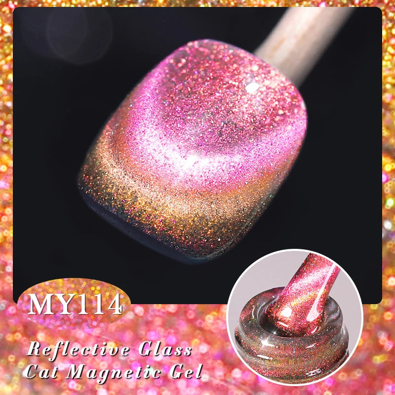BORN PRETTY 117 Couleurs Vernis à Ongles Gel Magnétique Chat 10ml Vernis Couvrance Totale Semi-Permanent Manucure Super Magnifique