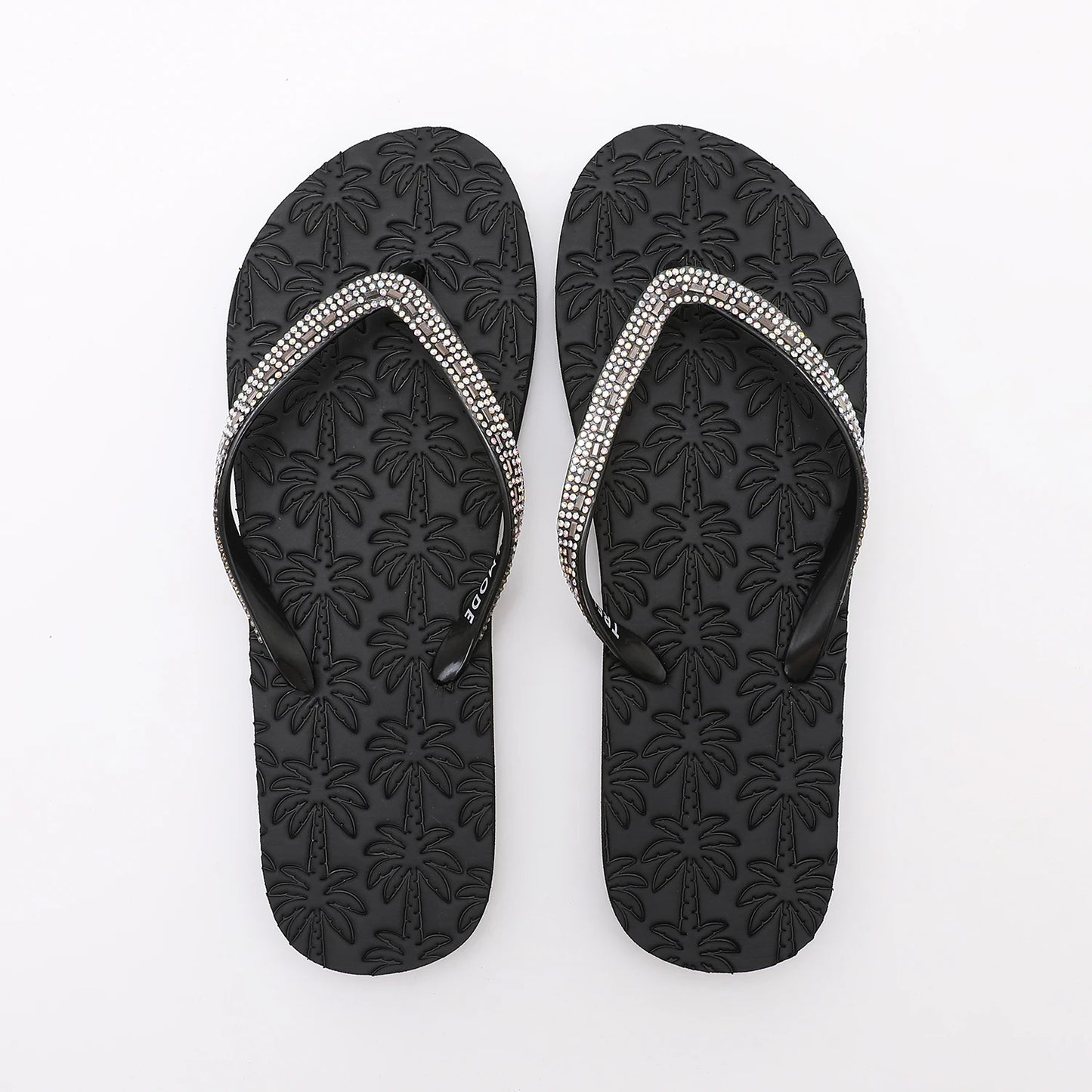 Tongs pour femmes, semelle intérieure légère et souple, sandale de plage à bride fine