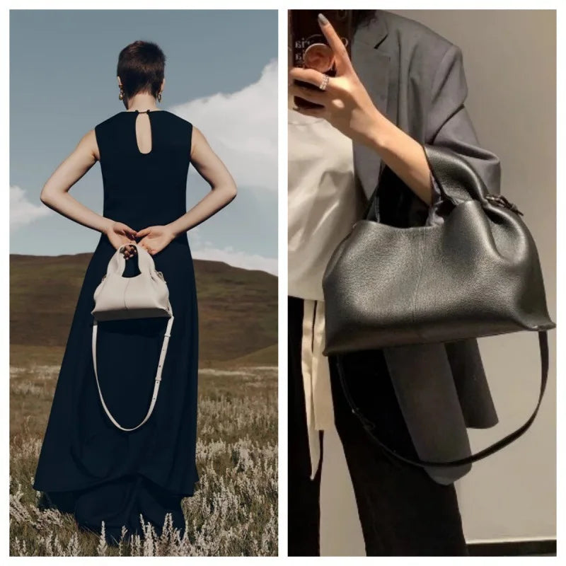 Sac à boulettes de luxe français à la mode, sac à main rétro haut de gamme européen et américain, sac à bandoulière pour femmes