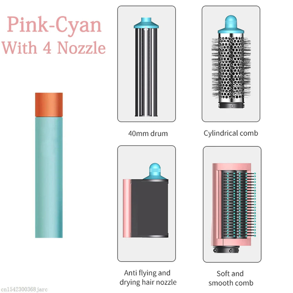 Fer à friser multifonction SenCiciMen X9 : brosse à air chaud, sèche-cheveux, styler pour cheveux bouclés professionnel en salon.