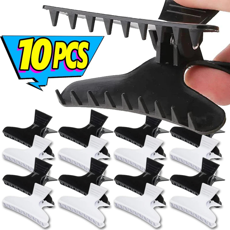 Pinces à cheveux papillon noir pour femme et fille, outils de coiffure, pinces à cheveux professionnelles, accessoires de salon
