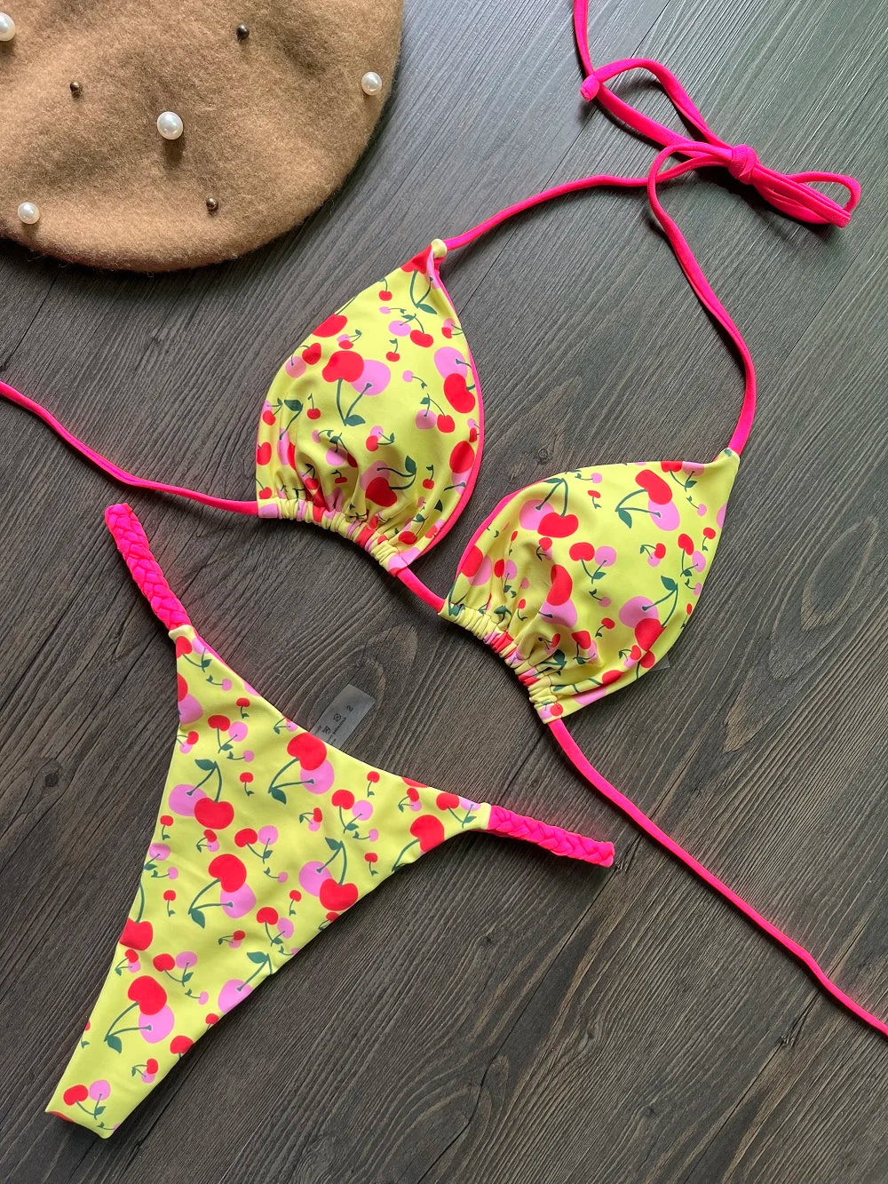 Maillot de bain bikini taille haute, string sexy, imprimé zèbre, maillot de bain brésilien femme , nouveautés bikini