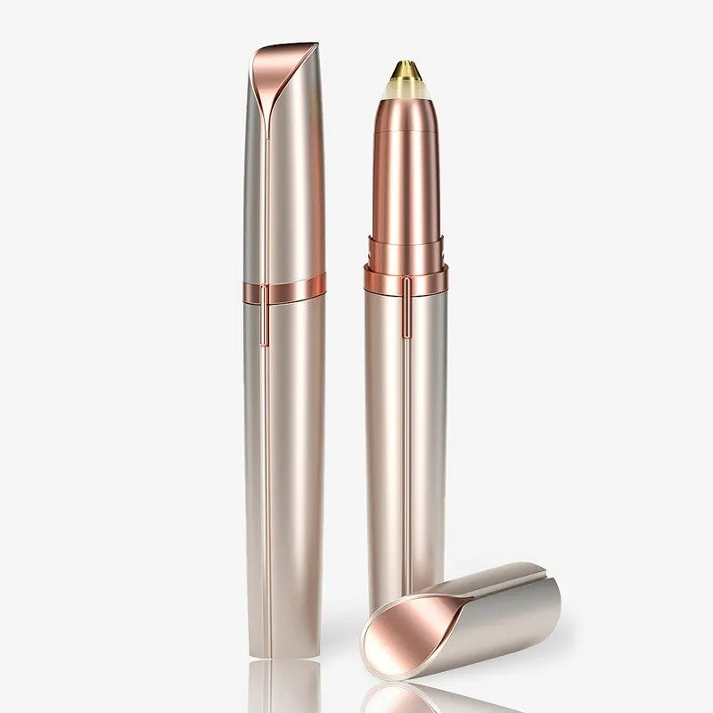 Stylo tondeuse électrique intelligent pour sourcils, outil de rasage automatique pour hommes et femmes, épilateur de beauté pour une épilation impeccable.