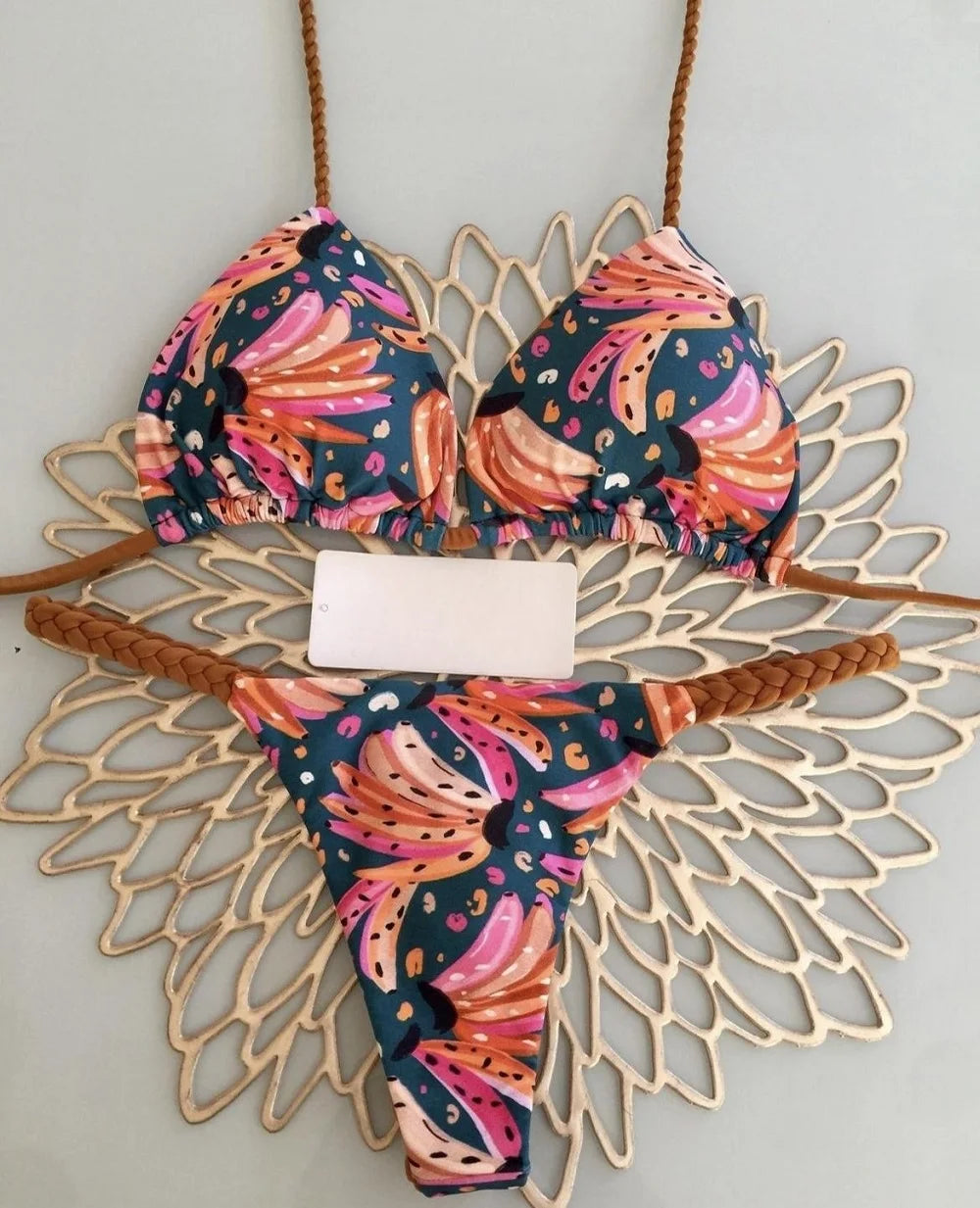 Maillot de bain bikini taille haute, string sexy, imprimé zèbre, maillot de bain brésilien femme , nouveautés bikini