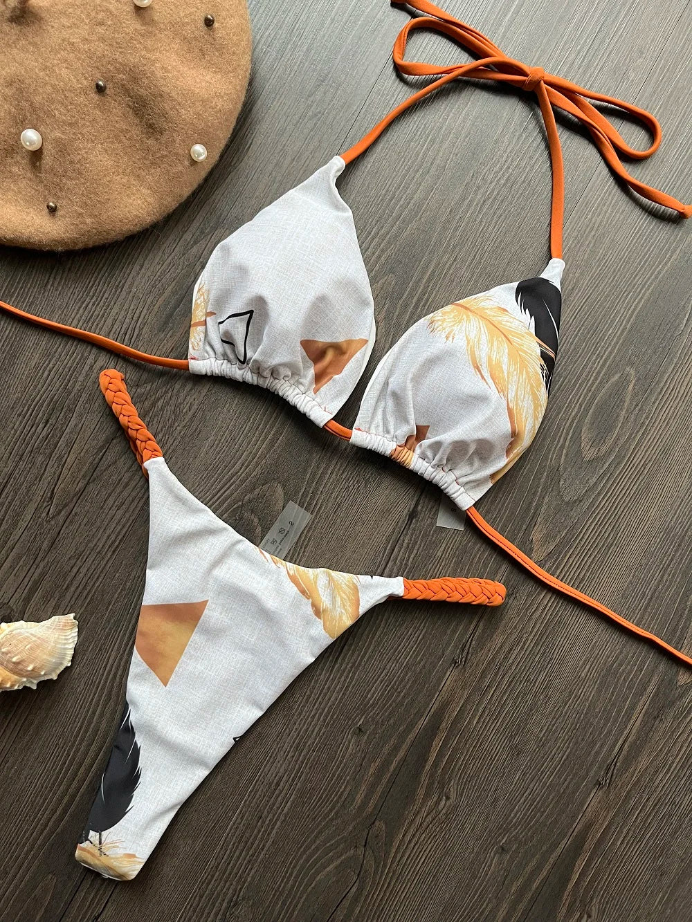 Maillot de bain bikini taille haute, string sexy, imprimé zèbre, maillot de bain brésilien femme , nouveautés bikini
