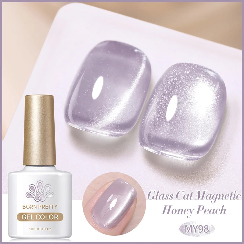 BORN PRETTY 117 Couleurs Vernis à Ongles Gel Magnétique Chat 10ml Vernis Couvrance Totale Semi-Permanent Manucure Super Magnifique