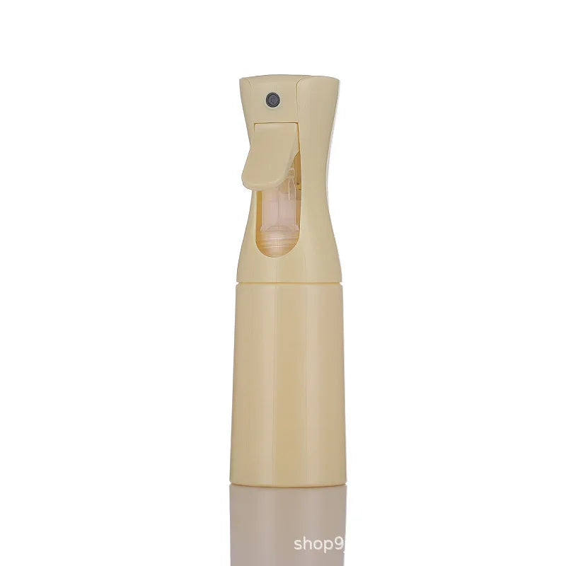 Flacon pulvérisateur rechargeable de 200/300/500 ml à diffusion continue, idéal pour les salons de coiffure, l'hydratation quotidienne