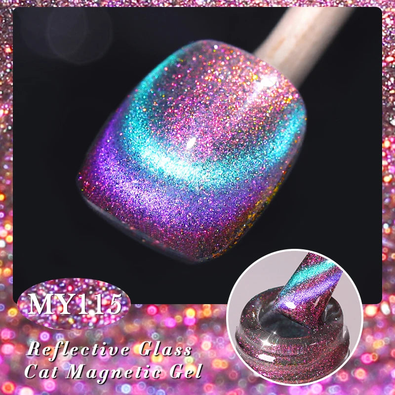BORN PRETTY 117 Couleurs Vernis à Ongles Gel Magnétique Chat 10ml Vernis Couvrance Totale Semi-Permanent Manucure Super Magnifique