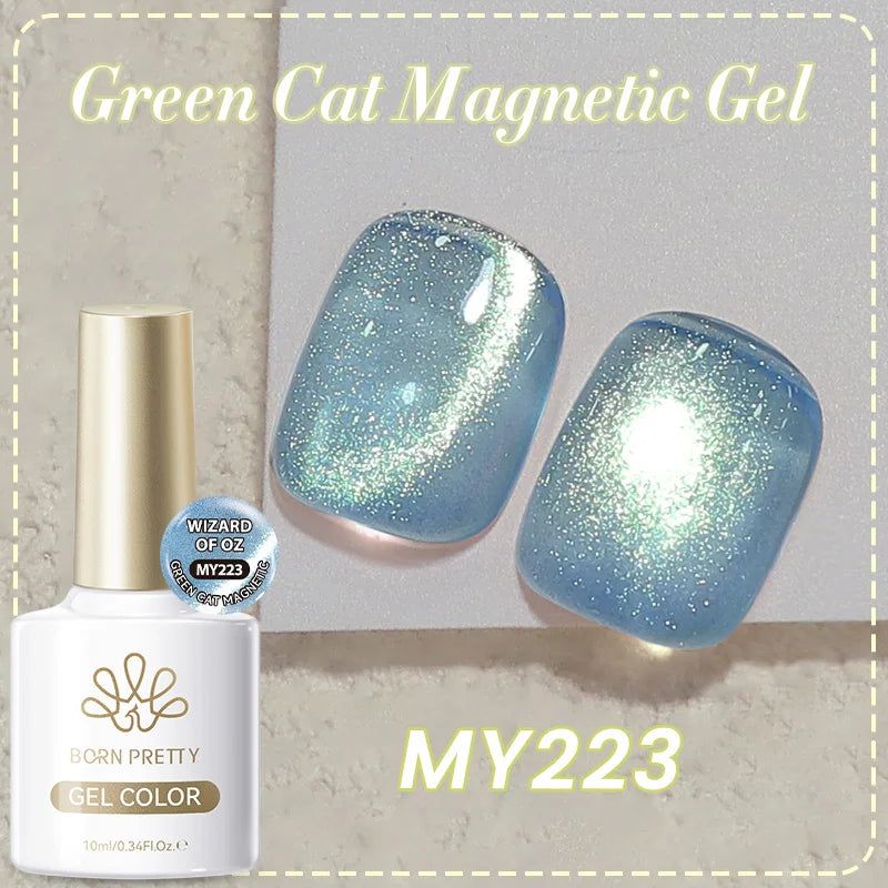 BORN PRETTY 117 Couleurs Vernis à Ongles Gel Magnétique Chat 10ml Vernis Couvrance Totale Semi-Permanent Manucure Super Magnifique