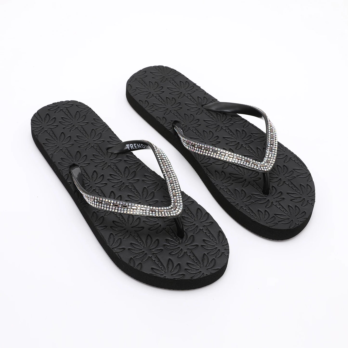 Tongs pour femmes, semelle intérieure légère et souple, sandale de plage à bride fine