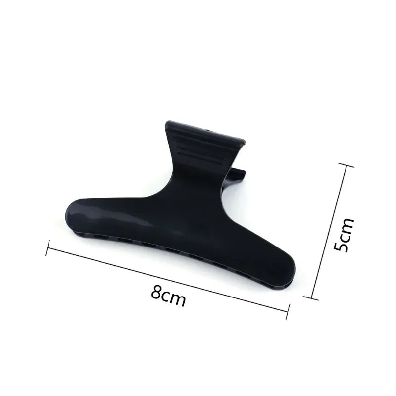 Pinces à cheveux papillon noir pour femme et fille, outils de coiffure, pinces à cheveux professionnelles, accessoires de salon