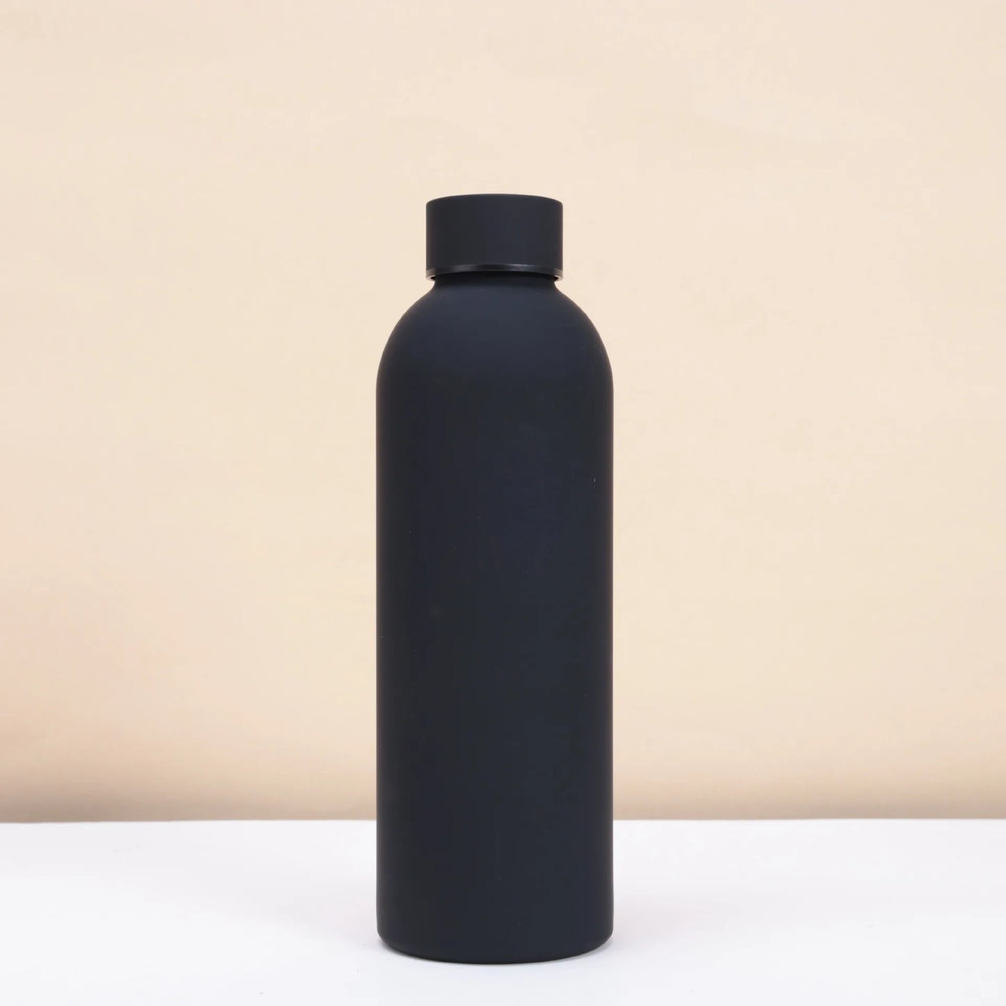Bouteille isotherme personnalisée avec logo et nom, grande capacité, en acier inoxydable, 500 ml, idéale pour les sports de plein air et les voyages.