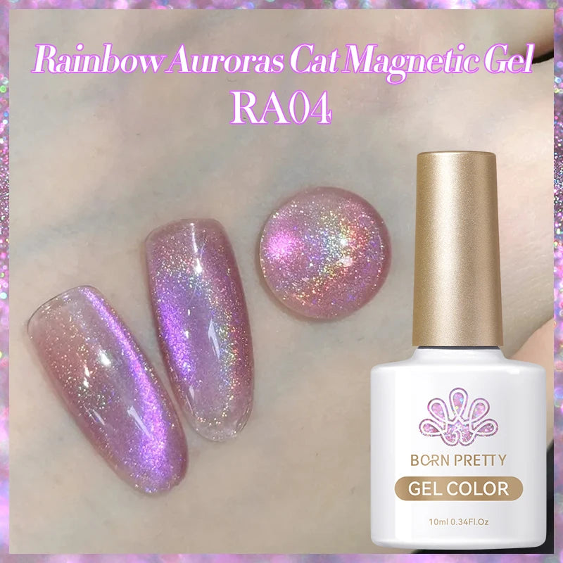 BORN PRETTY 117 Couleurs Vernis à Ongles Gel Magnétique Chat 10ml Vernis Couvrance Totale Semi-Permanent Manucure Super Magnifique