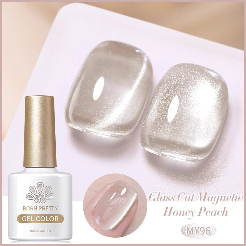 BORN PRETTY 117 Couleurs Vernis à Ongles Gel Magnétique Chat 10ml Vernis Couvrance Totale Semi-Permanent Manucure Super Magnifique