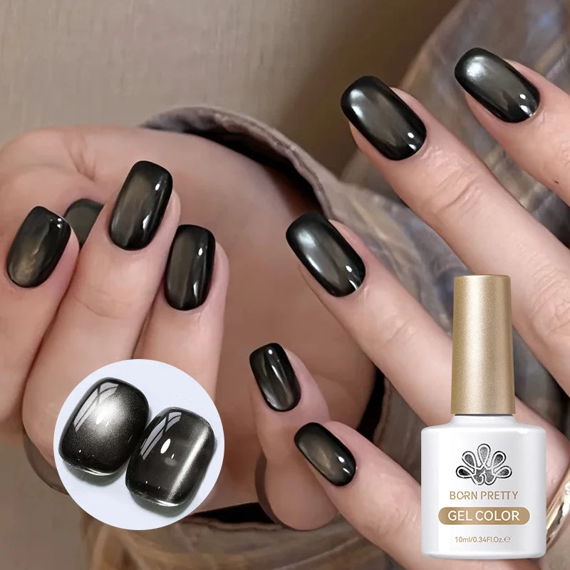 BORN PRETTY 117 Couleurs Vernis à Ongles Gel Magnétique Chat 10ml Vernis Couvrance Totale Semi-Permanent Manucure Super Magnifique