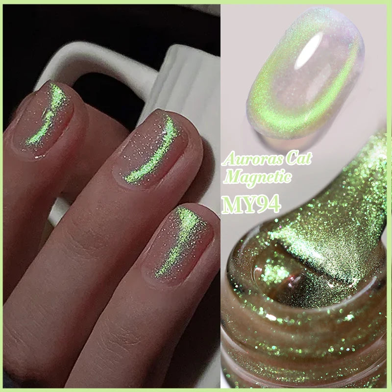 BORN PRETTY 117 Couleurs Vernis à Ongles Gel Magnétique Chat 10ml Vernis Couvrance Totale Semi-Permanent Manucure Super Magnifique