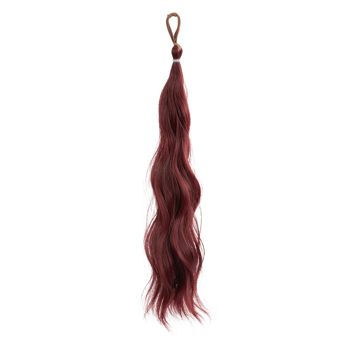 Chignon synthétique auto-enroulable, postiche pour chignon, chignon DIY pour femme, pour un effet décoiffé.