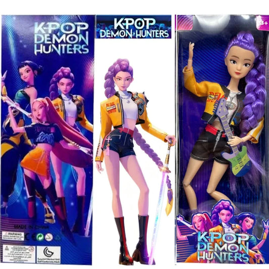 @@ Produits populaires Ensemble complet de nouvelles poupées K-POP Witch Hunt Lumi È Re Mira Zoe Figurines en vinyle Cadeaux de Noël pour enfants