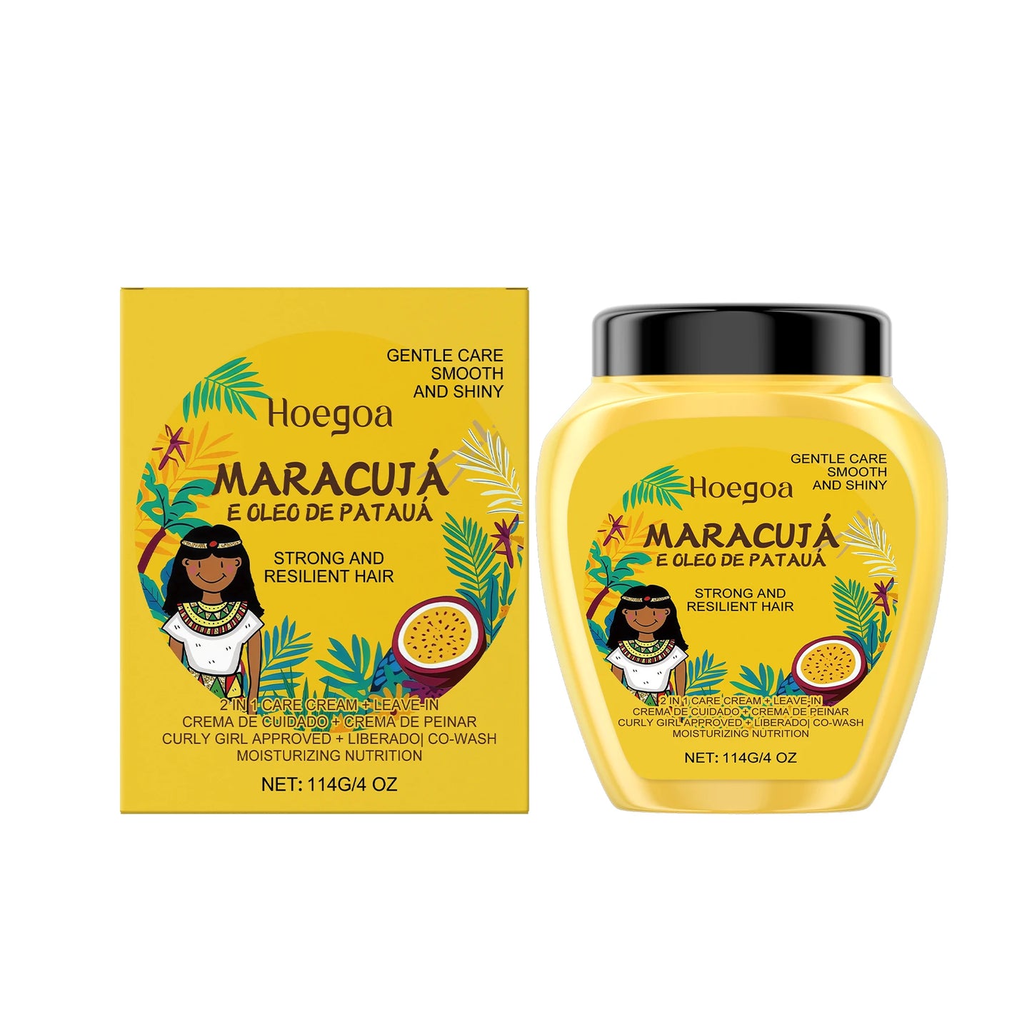 Crème revitalisante sans rinçage à la kératine végétale et à l'huile d'argan - Répare et contrôle les frisottis pour cheveux bouclés secs et abîmés - Sublime la brillance