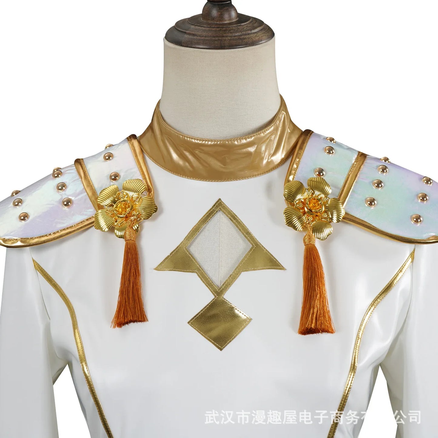 Costume de cosplay pailleté pour enfants K-Pop Demon Hunters Rumi Zoey Mira, uniforme blanc, tenue Huntrix pour filles,