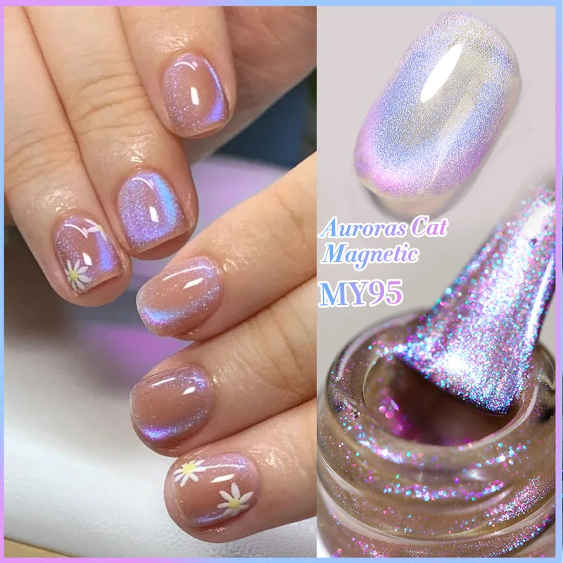 BORN PRETTY 117 Couleurs Vernis à Ongles Gel Magnétique Chat 10ml Vernis Couvrance Totale Semi-Permanent Manucure Super Magnifique