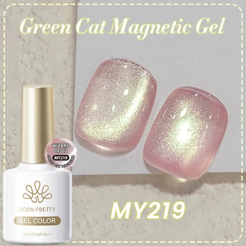 BORN PRETTY 117 Couleurs Vernis à Ongles Gel Magnétique Chat 10ml Vernis Couvrance Totale Semi-Permanent Manucure Super Magnifique