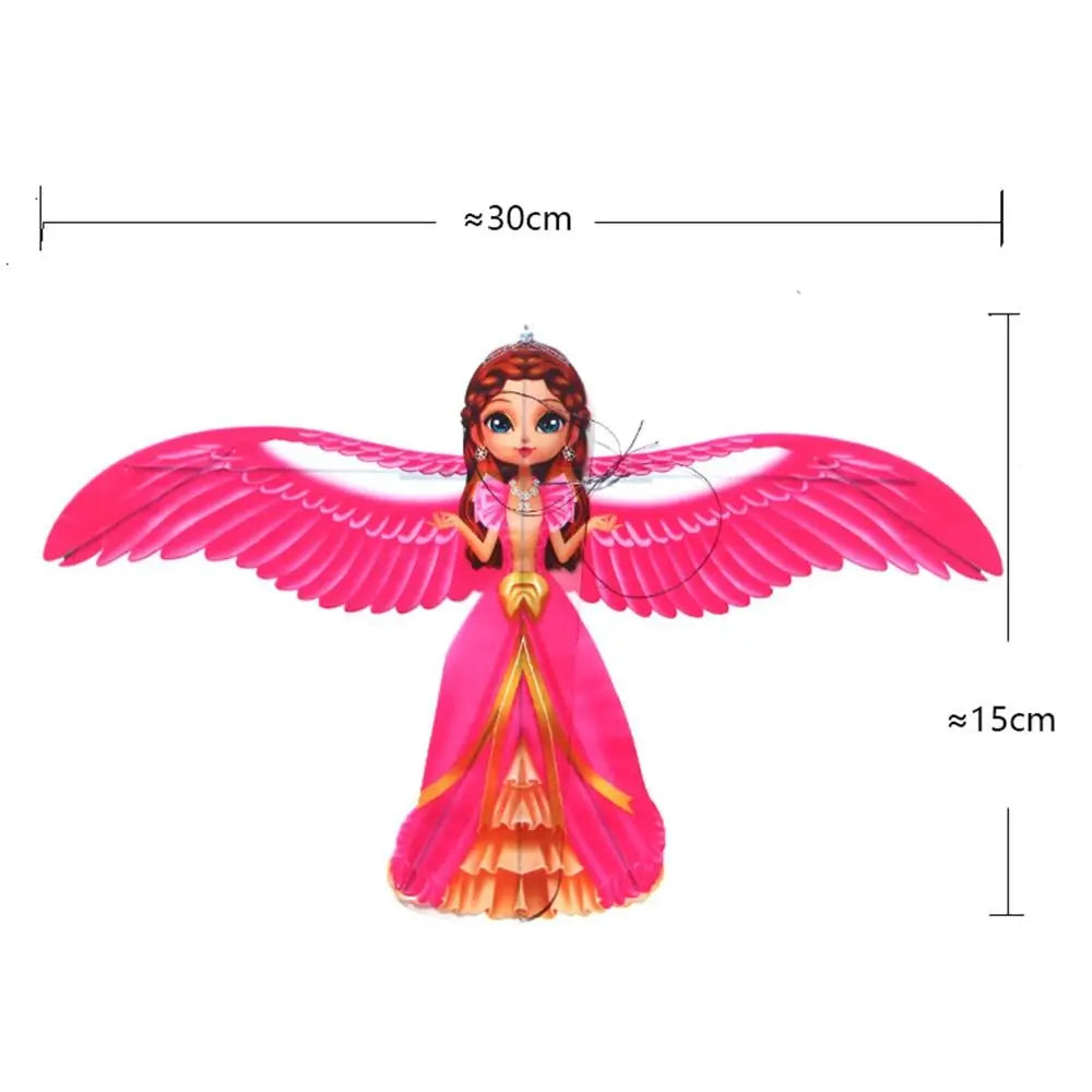 Cerf-volant aigle en plastique transparent, ligne de 30 mètres, grand aigle volant, cadeau pour enfants, cerf-volant de dessin animé, sorties en famille, jardin
