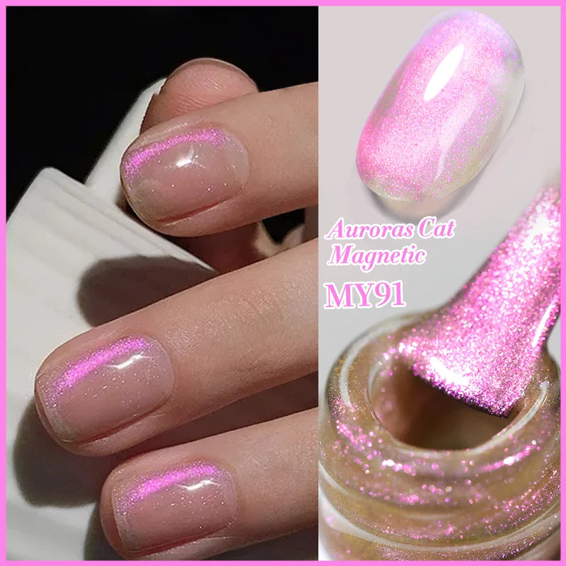 BORN PRETTY 117 Couleurs Vernis à Ongles Gel Magnétique Chat 10ml Vernis Couvrance Totale Semi-Permanent Manucure Super Magnifique