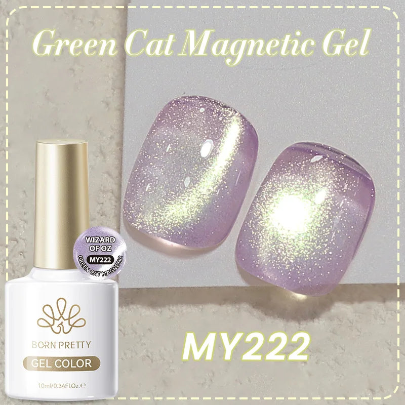 BORN PRETTY 117 Couleurs Vernis à Ongles Gel Magnétique Chat 10ml Vernis Couvrance Totale Semi-Permanent Manucure Super Magnifique