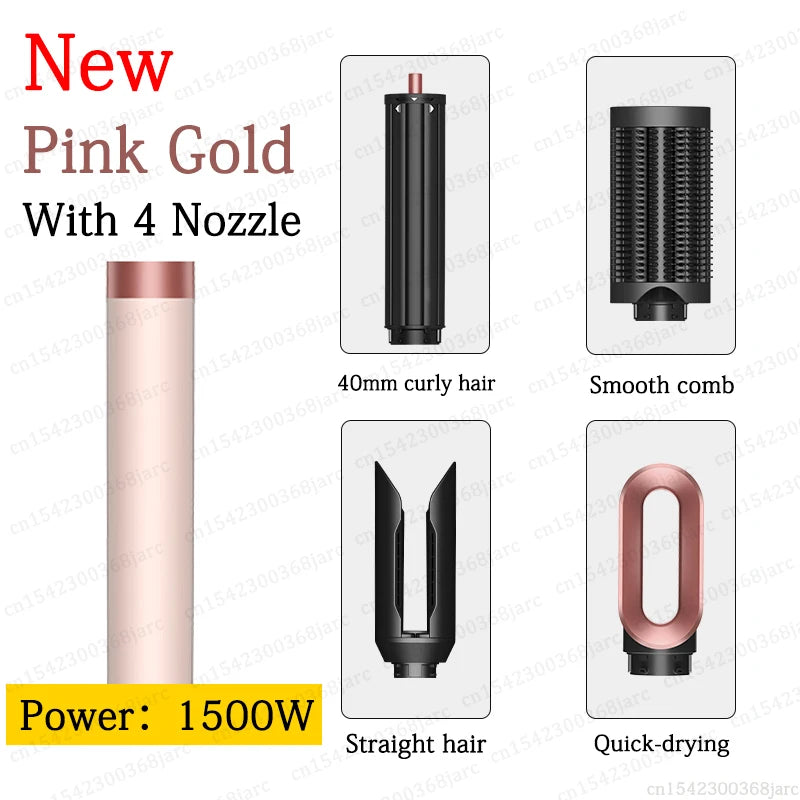 Fer à friser multifonction SenCiciMen X9 : brosse à air chaud, sèche-cheveux, styler pour cheveux bouclés professionnel en salon.