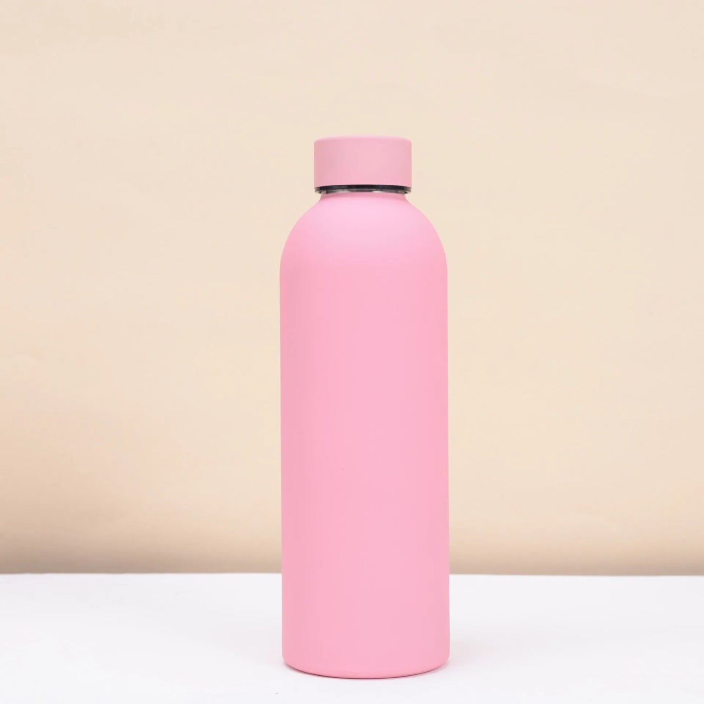 Bouteille isotherme personnalisée avec logo et nom, grande capacité, en acier inoxydable, 500 ml, idéale pour les sports de plein air et les voyages.
