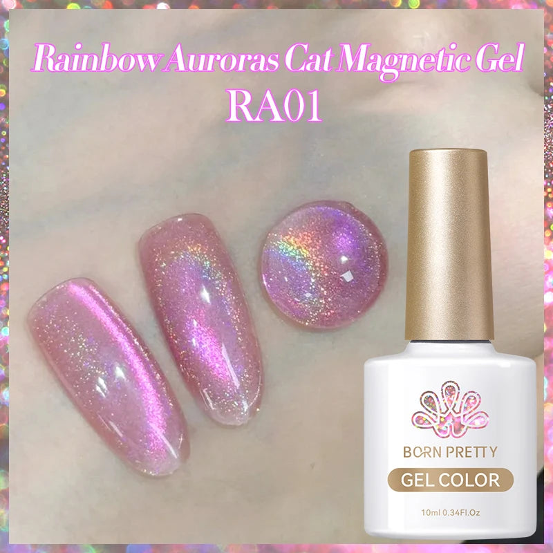 BORN PRETTY 117 Couleurs Vernis à Ongles Gel Magnétique Chat 10ml Vernis Couvrance Totale Semi-Permanent Manucure Super Magnifique