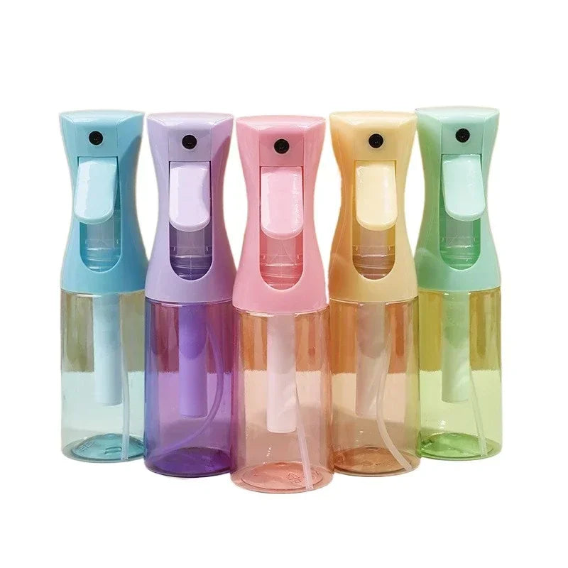 Vaporisateur capillaire rechargeable de 200 ml pour cheveux bouclés, idéal pour les voyages. Idéal pour les produits coiffants.