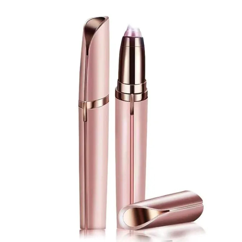 Stylo tondeuse électrique intelligent pour sourcils, outil de rasage automatique pour hommes et femmes, épilateur de beauté pour une épilation impeccable.