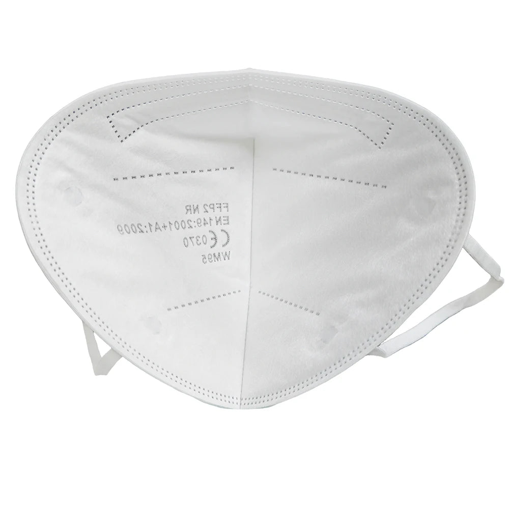 Masques FFP2 homologués CE, masques de protection 5 couches pour adultes, masque facial FFP2 NR