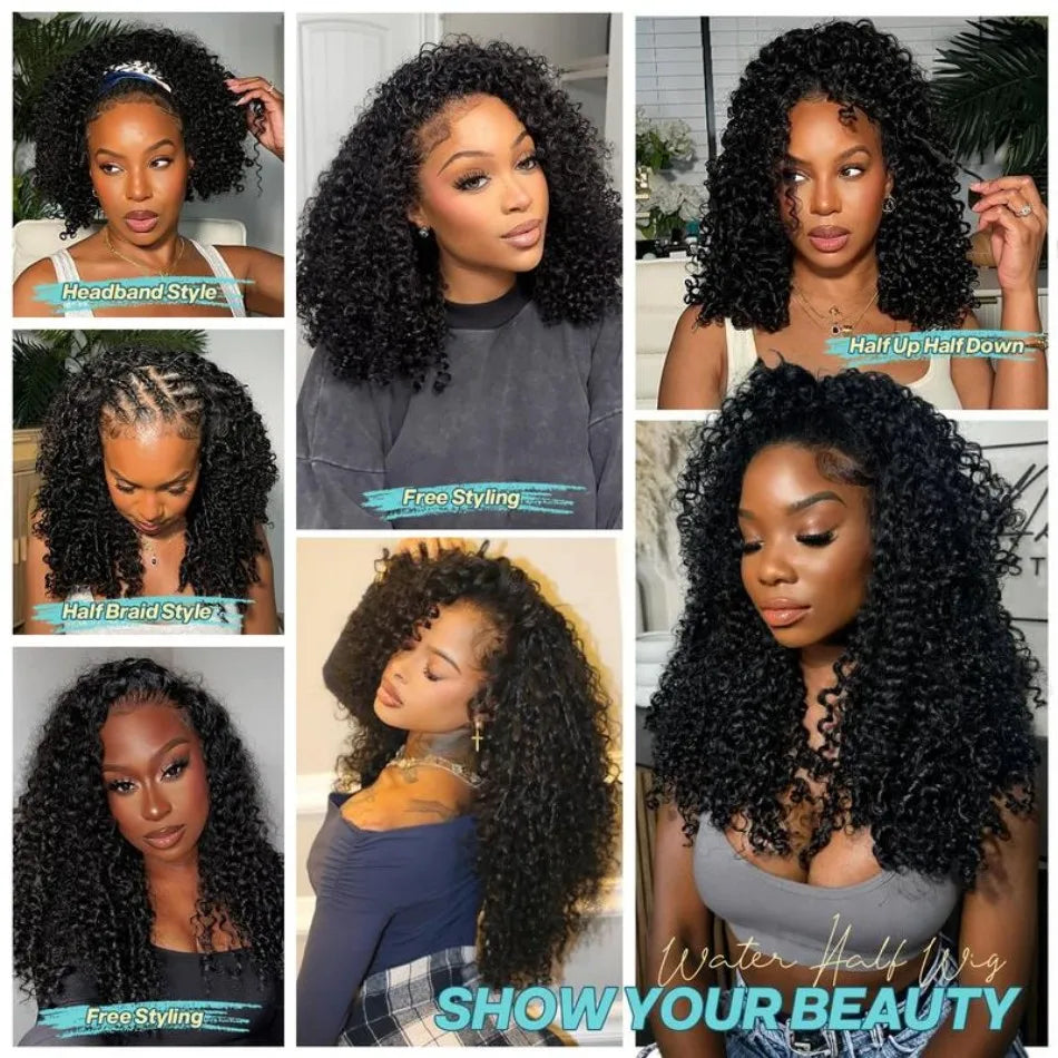 Perruque bouclée birmane en cheveux humains, ondulation profonde, perruque frontale en dentelle 13x6 HD, perruque brésilienne originale de 40 pouces pour femmes noires