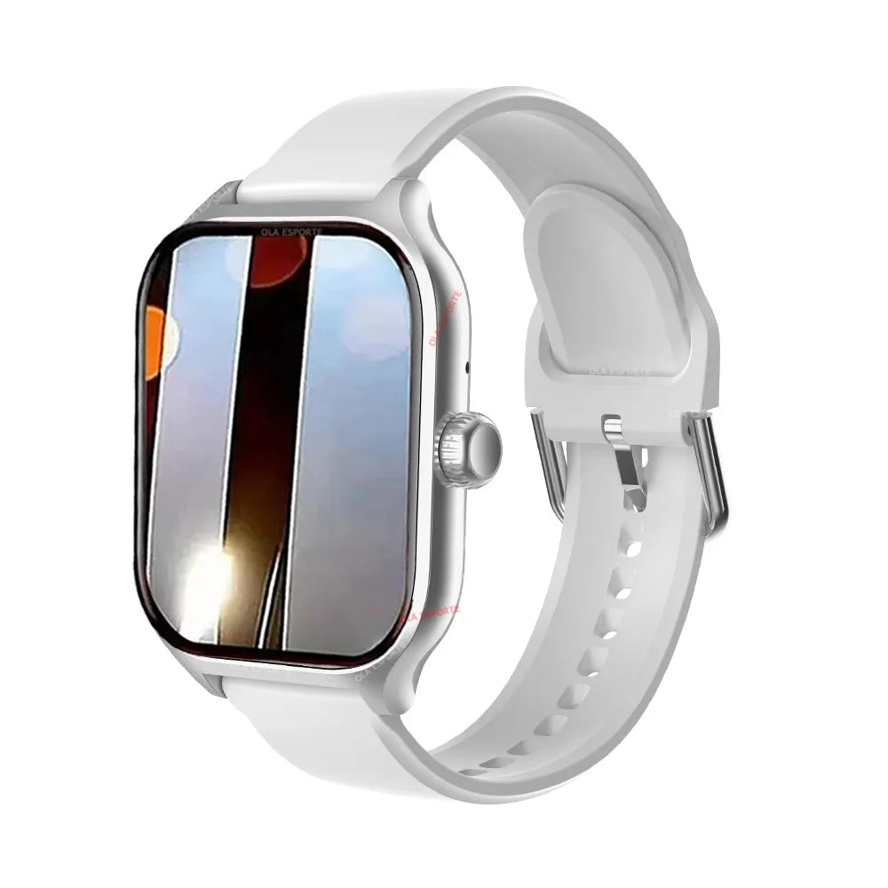 Montre connectée 2026 pour Android et iOS, écran couleur 2,01 pouces, Bluetooth, réponse aux appels, suivi d'activité, tracker d'activité, pour femmes et hommes (nouveauté)