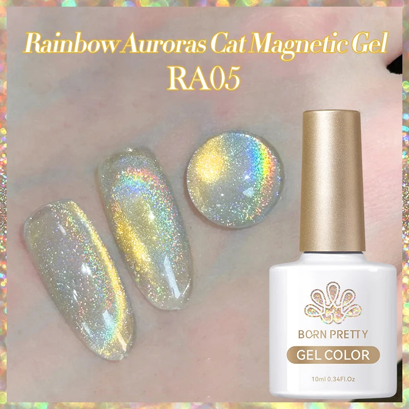 BORN PRETTY 117 Couleurs Vernis à Ongles Gel Magnétique Chat 10ml Vernis Couvrance Totale Semi-Permanent Manucure Super Magnifique