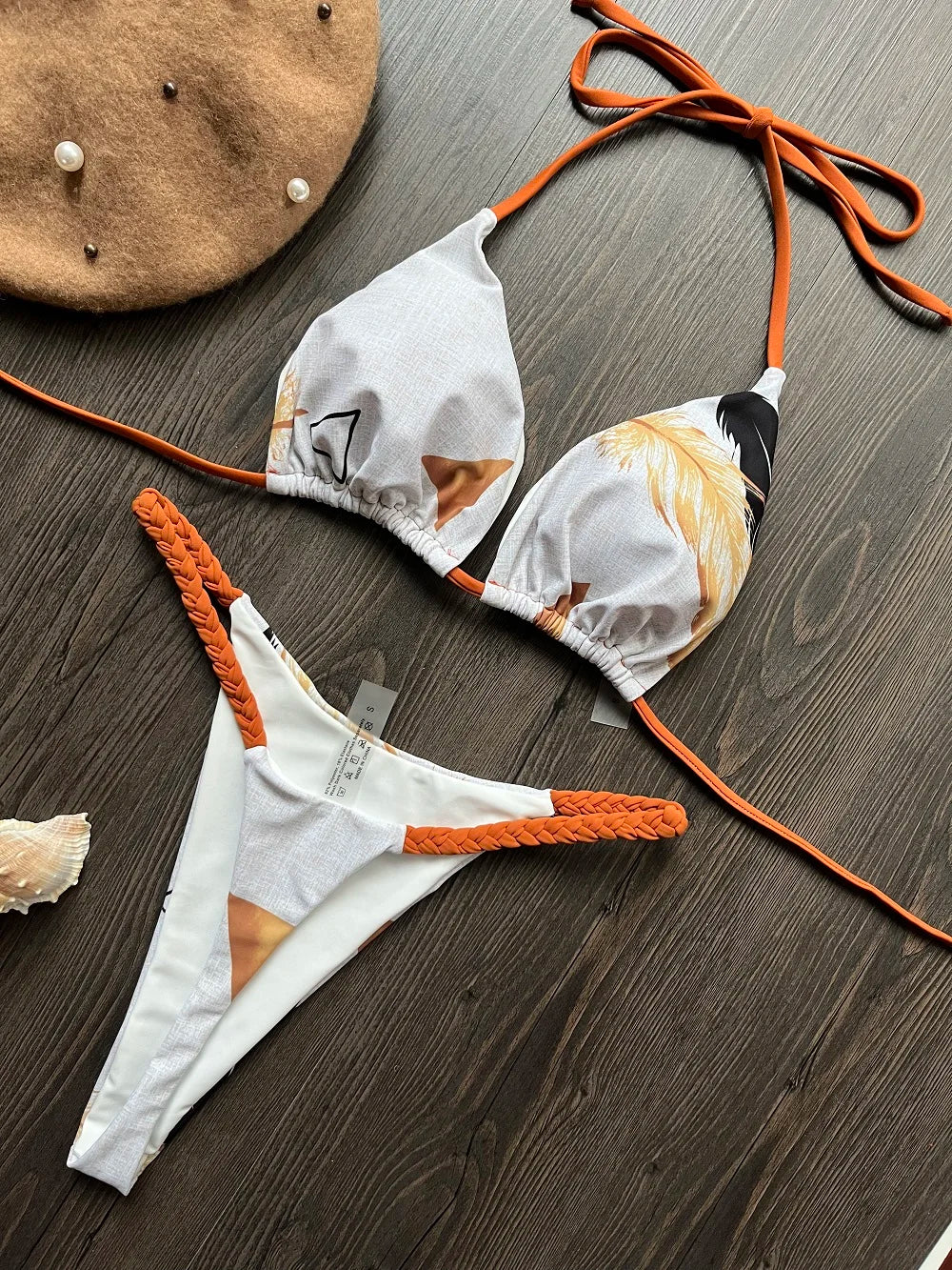 Maillot de bain bikini taille haute, string sexy, imprimé zèbre, maillot de bain brésilien femme , nouveautés bikini