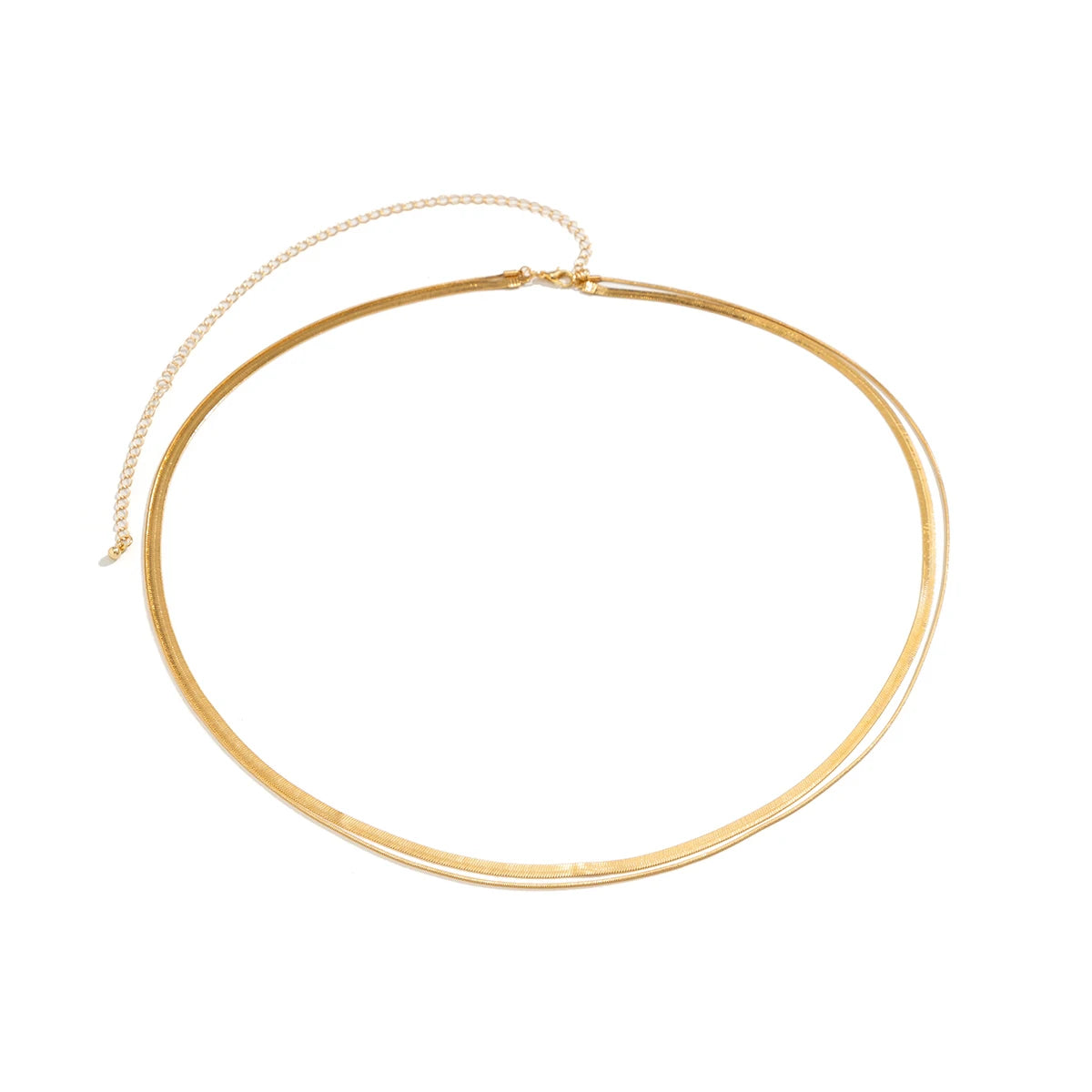 Ingemark Ceinture de ventre plate sexy à chaîne serpent pour femmes, idéale pour la plage, les bikinis d'été et les festivals. Bijou de corps simple et accessoire de mode.