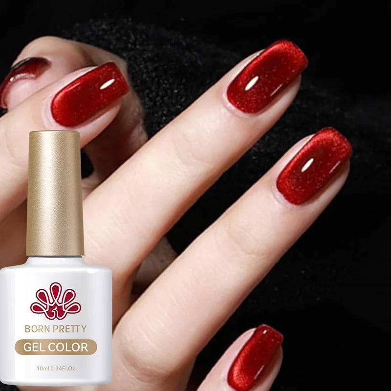 BORN PRETTY 117 Couleurs Vernis à Ongles Gel Magnétique Chat 10ml Vernis Couvrance Totale Semi-Permanent Manucure Super Magnifique